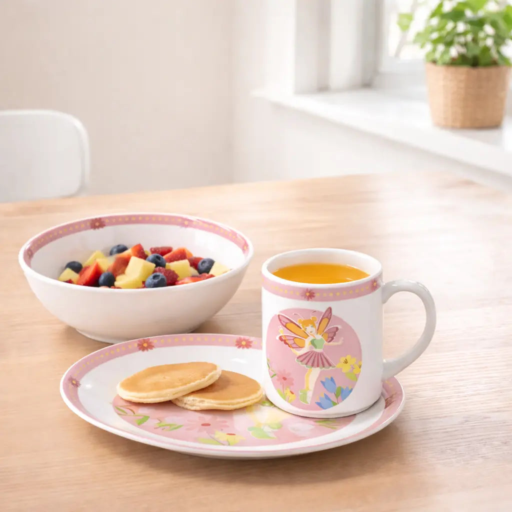 SET 3/1 dječji tanjir 19cm,zdjela 15,3cm,šolja 200ml PRT-9091-4725 Previllage 12