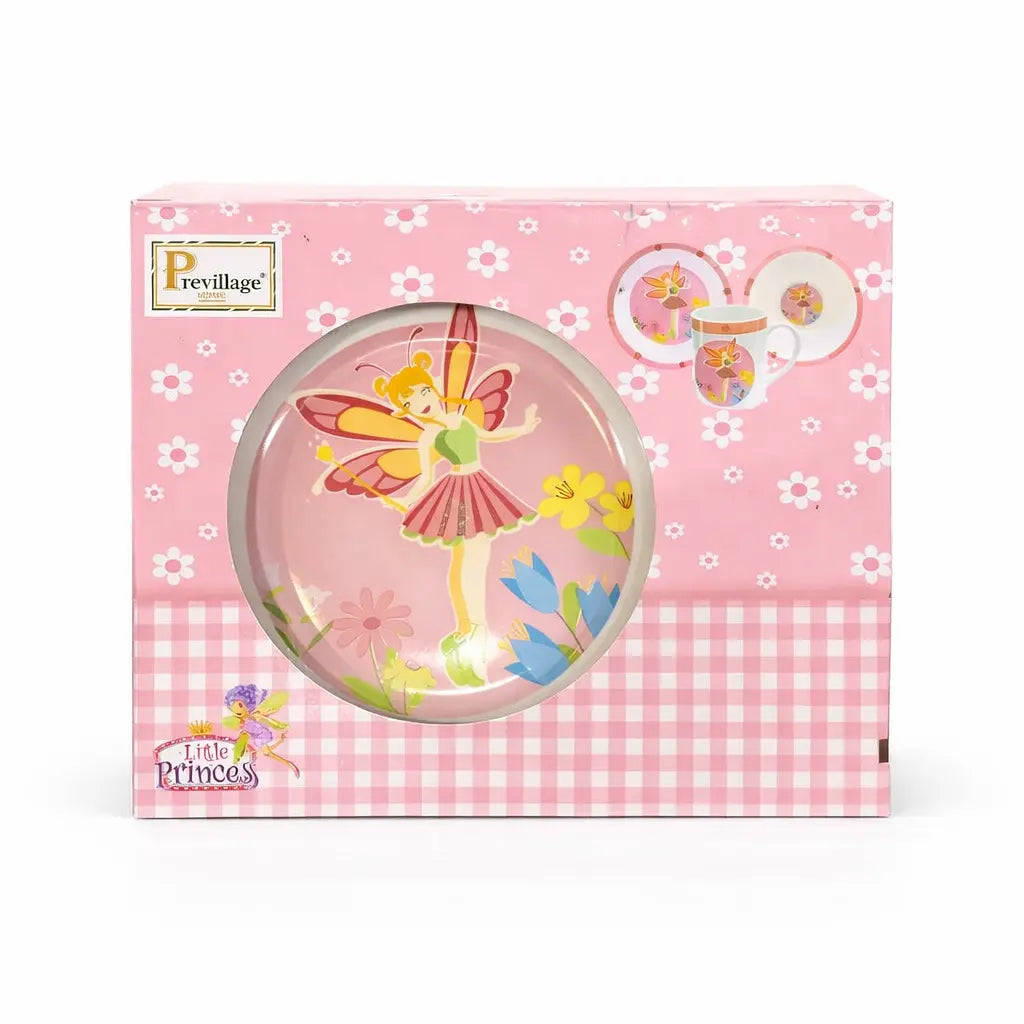 SET 3/1 dječji tanjir 19cm,zdjela 15,3cm,šolja 200ml PRT-9091-4725 Previllage 12