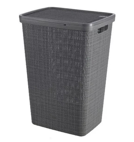Korpa za ves 58L siva JUTE CURVER