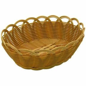 Korpa 23x18x9cm ovalna PVC FM