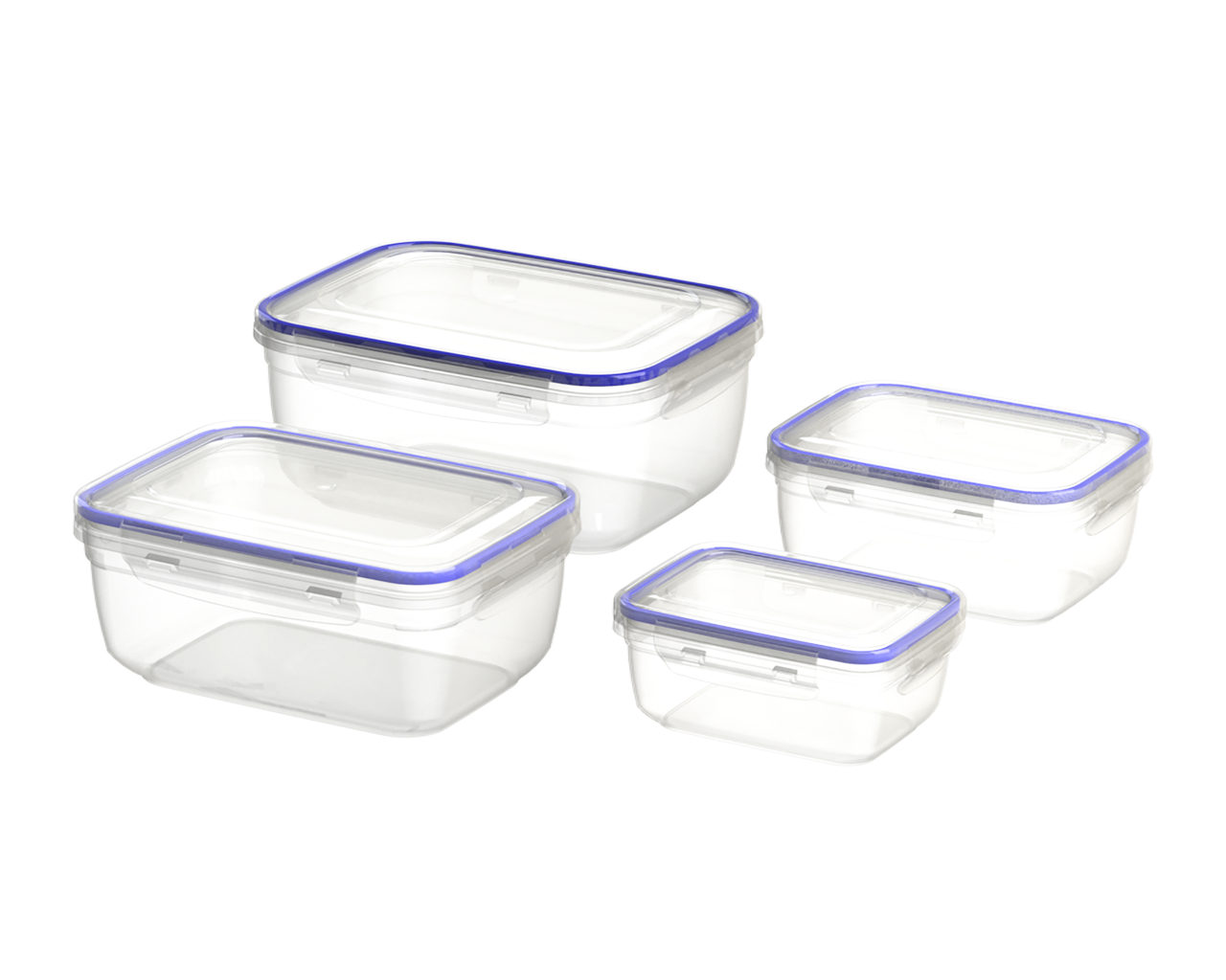 Lock & Safe box R SET 4/1 (0,4 + 0,8 + 1,4 + 2,3L)